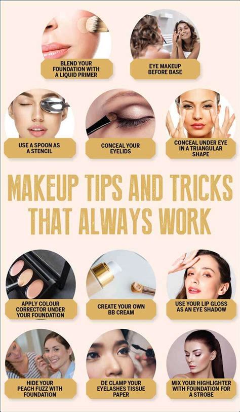 makeup tips and tricks that always work