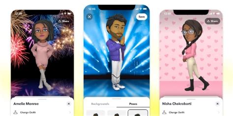 Les Profils Snapchat Se Dotent D Un Nouveau Look Avec Des Bitmoji 3D