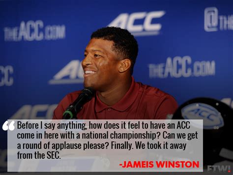 But winston also threw 30. Jameis Winston on winning the national championship: 'We ...