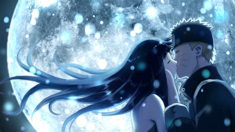 hinata and naruto wallpaper anime uzumaki naruto hyuuga hinata kissing hd wallpaper