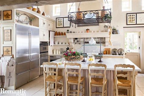 Get A French Country Kitchen On A Budget Romantic Homes