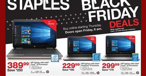 The News Today Staples Black Friday Ad Leaks With Cheap Windows