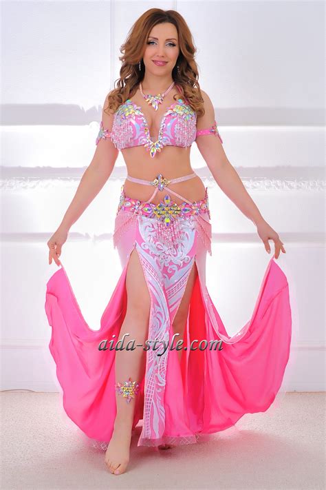 Belly Dance Professional Costume Aida Style
