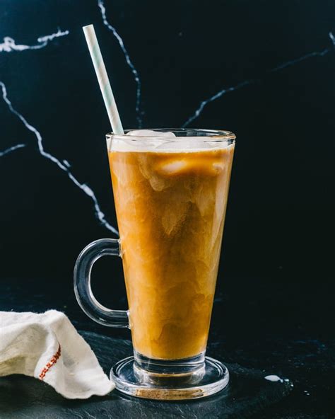 Iced Vanilla Latte A Couple Cooks