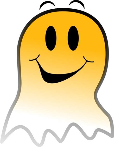 Happy Ghost Clip Art Free Image Download