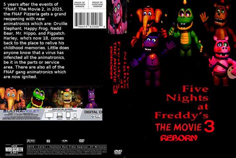 Fnaf The Movie 3 Reborn Dvd Cover By Steveirwinfan96 On Deviantart