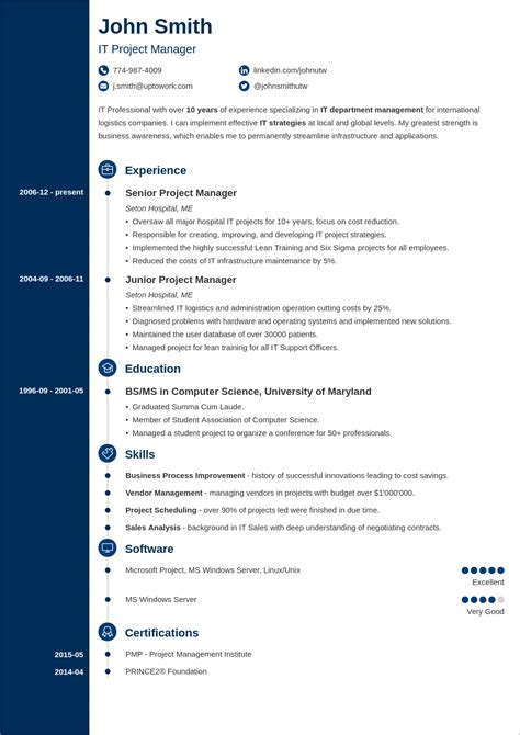 cv template ats resume professional resume resume template etsy riset