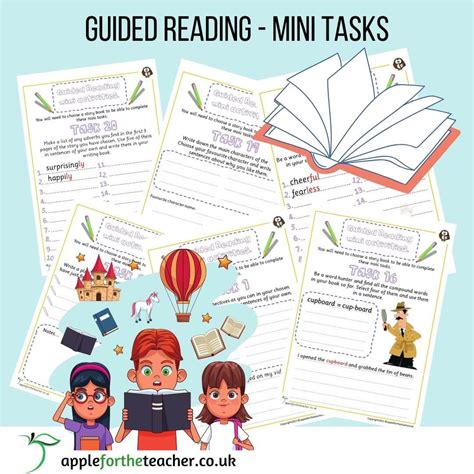 Guided Reading Mini Activities Ks1 Apple For The Teacher Ltd