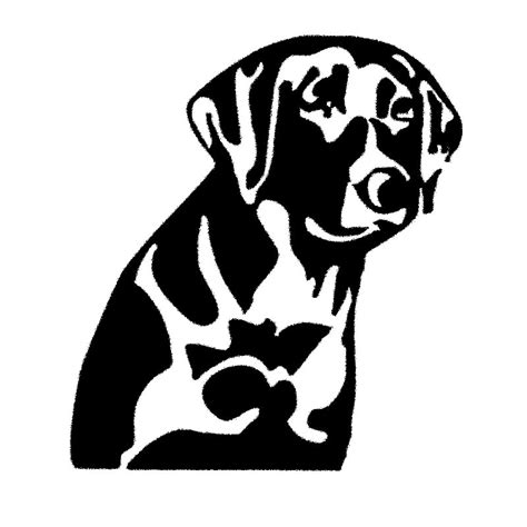 138152cm Lab Labrador Retriever Dog Vinyl Decal Creative Waterproof