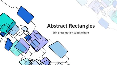 Abstract Rectangles Powerpoint Template Powerpoint Templates
