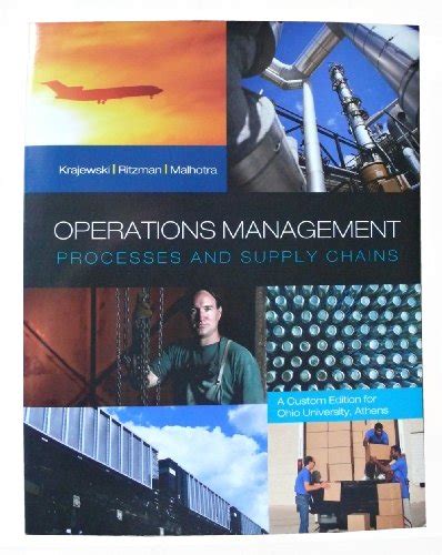 Operations Management Processes And Supply Chains Abebooks