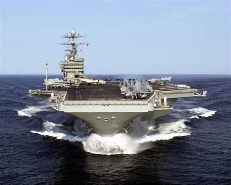 Aircraft Carriers Cvn United States Navy Displayy Factfiles