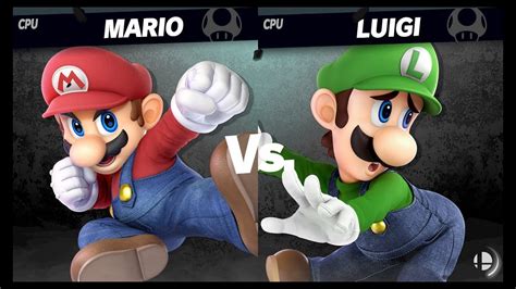 Mario Vs Luigi Super Smash Bros Ultimate Smash Mode Gameplay Youtube