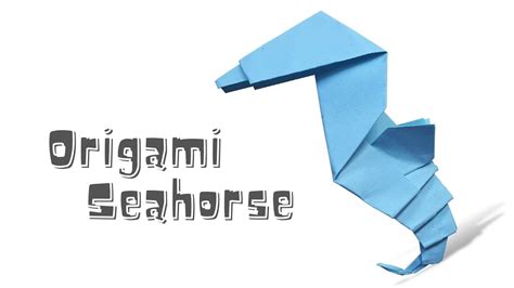 Easy Origami Seahorse Tutorial Origami For Beginners Easy Paper
