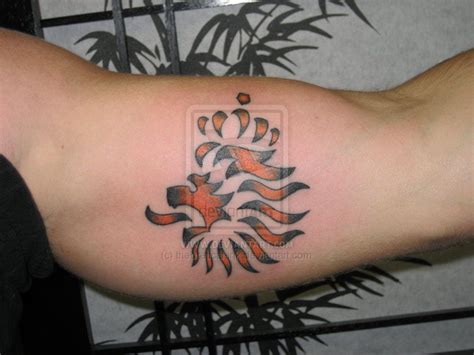 Royal Dutch Lion Tattoo