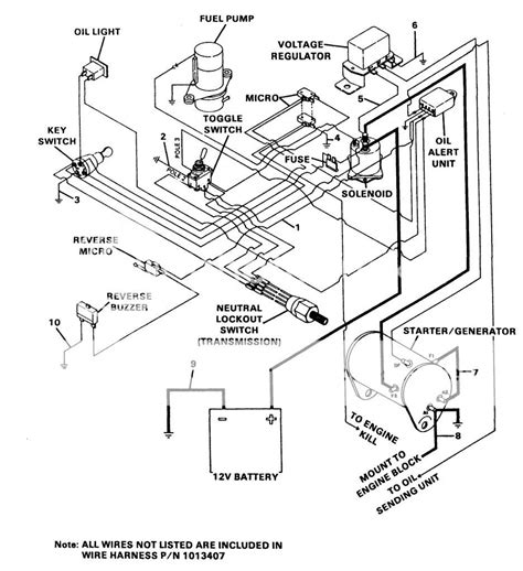1986 Ez Go Txt Wiring Diagram