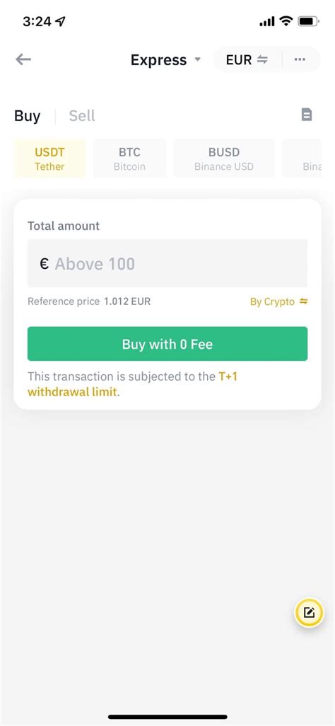 How To Buy Cryptocurrency Via P2p Trading On Binance App Binance