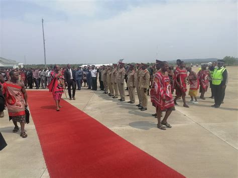 His Majesty King Mswati Iii Jets Out Of The Country Eswatini Positive
