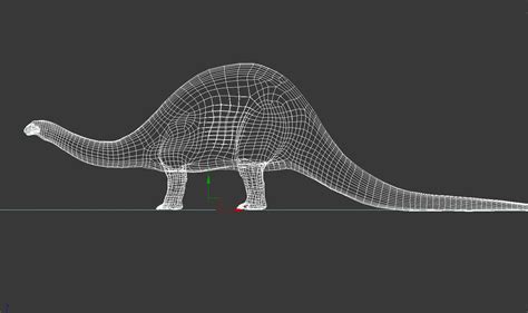 Brontosaurus 3d Model In Dinosaur 3dexport