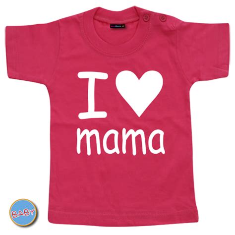 Baby T Shirt I Love Mama