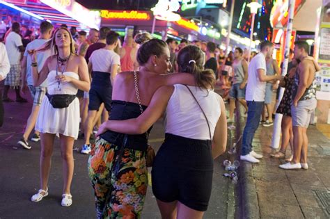 magaluf cops attend 1 600 calls in less than two months in brit holiday hotspot as rowdy