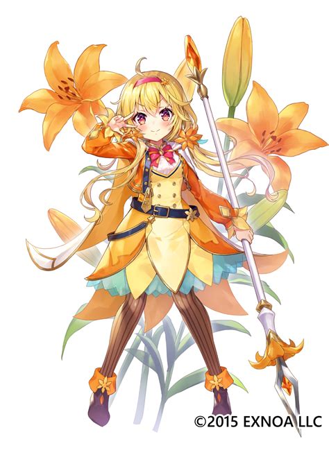 Sukashiyuri Flower Knight Girl Drawn By Piyoyanagi Danbooru