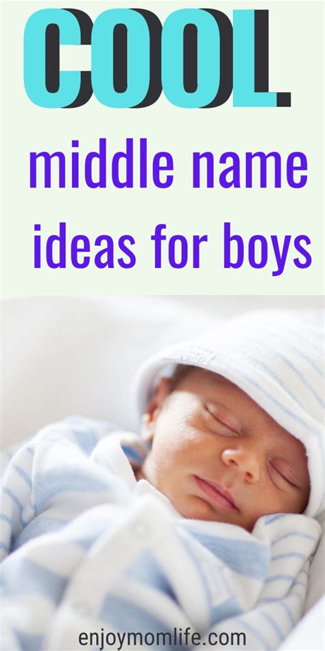 Strong Middle Names For Boys Boy Middle Names Baby Boy Middle Names