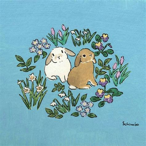 Pin By 𝆬 🍡ׅ୧ Oɪᴋαωα 🎐 On Милые рисунки Bunny Art Cute Drawings Cute Art