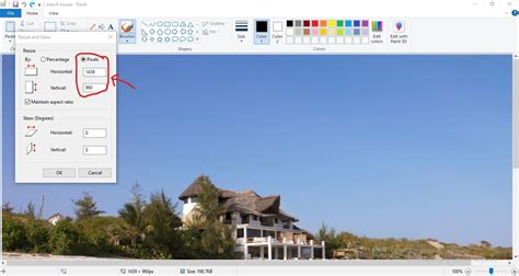 Step By Step Guide On How To Resize An Image In Paint