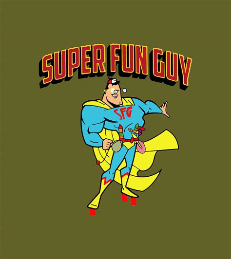 Super Fun Guy Classic Painting By Jennifer Ward Pixels