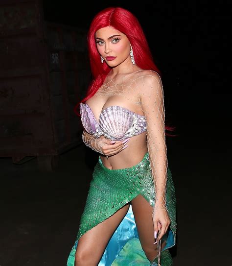 Kylie Jenner Sexy Halloween Outfit 13 Photos The