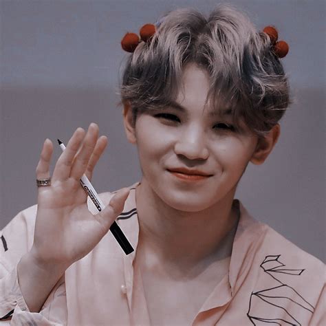 Woozi seventeen pink and gray aesthetic woozi aesthetic. Pin de fushimii em seventeen. em 2020 (com imagens)