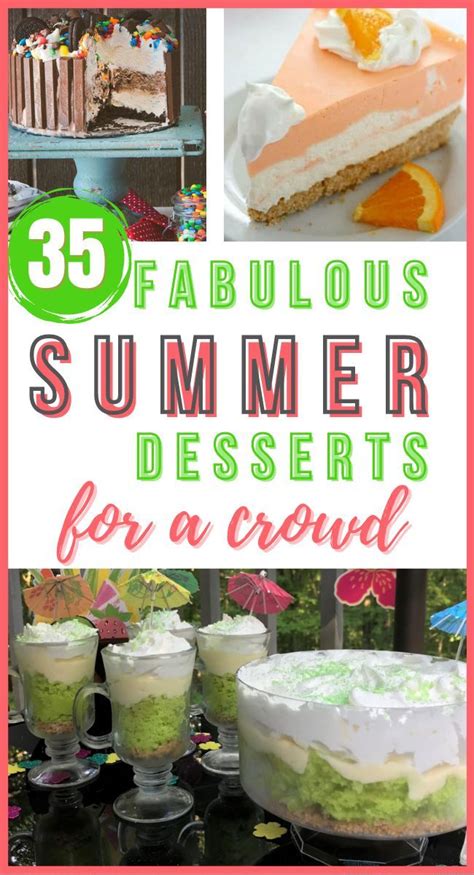 Do You Need Easy Dessert Recipes For Your Summer Cookout Or Party Here