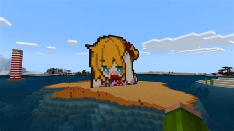 Me And My Buddy Reconstructed Haachamas Pixel Art In Minecraft Hololive