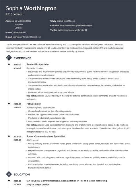 How To Write A Cv Personal Statement Cv Profile Examples