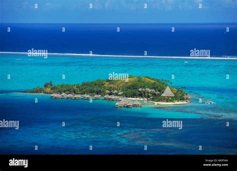 Bora Bora Is In The Leeward Group Of Islands In French Polynesia 230km M0F54A 