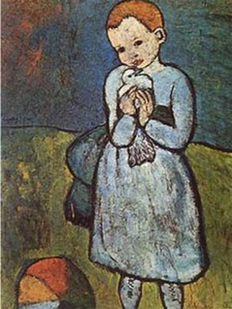 Picassos £50m Child With A Dove Set To Leave Uk Bbc News