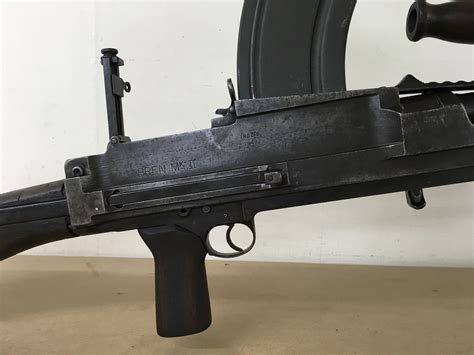 A Deactivated Bren Mkii Light Machine Gun Manufactured In 1943 And