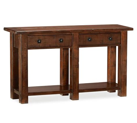 Benchwright Console Table In 2020 Pottery Barn Dining Table Entryway