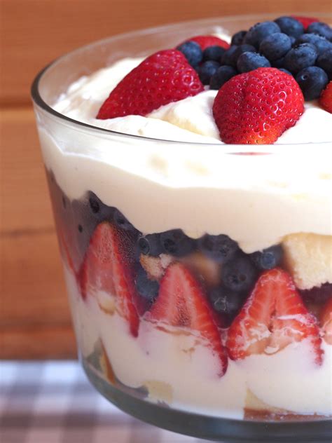 Summer Berry Trifle Not Your Average College Food