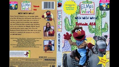 Elmos World Wild Wild West Original Version 2001 Vhs Episode 4211