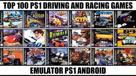 Top 100 Best Driving And Racing Games For Ps1 Best Ps1 Games
