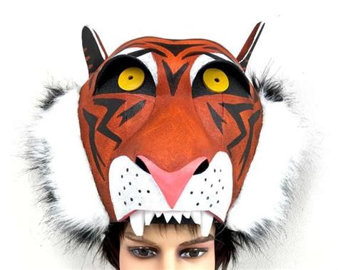 Tiger Shere Khan Mask Headdress Mowgli Jungle Book Theatre Etsy
