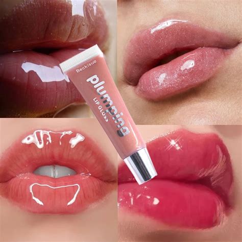 Moisturizing Gloss Plumping Lip Gloss Lip Plumper Makeup Glitter Nutritious Liquid Lipstick