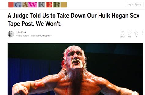 Everything You Need To Know About The Hulk Hogan Sex Tape Lawsuit That Could Cost Gawker Over