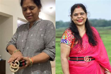 Desi Mom Who Roasted Rs 35000 Gucci Belt Styles It With A Saree