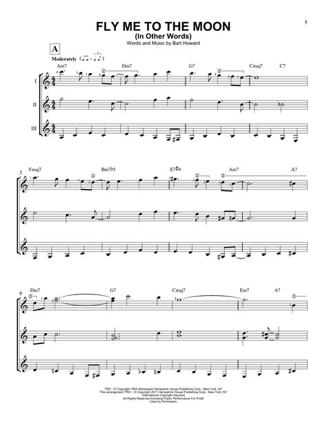 Video playalong is also available (1220x540px) and the musescore 3.0 file to edit and arrange the key to the transposing instruments (clarinet you will be able to access all the material immediately (sheet music, playalong and video. Fly Me To The Moon (In Other Words) by Frank Sinatra ...