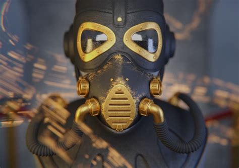 Gas Mask Cgtrader