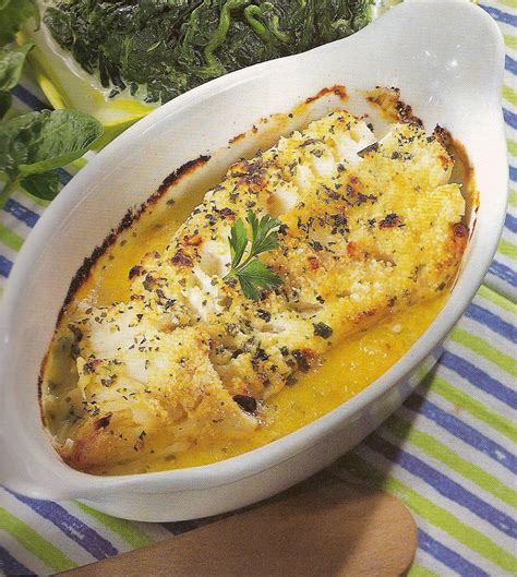 Petits plats du chef GRATIN DE JULIENNE OU POISSON À LA BORDELAISE