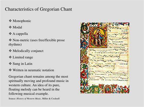 Ppt Gregorian Chant And The Beginnings Of Polyphony From Ars Antigua